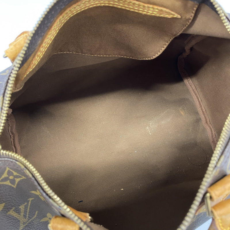 【6gc2724】ルイヴィトン ハンドバッグ モノグラム スピーディ30 M41108 ブラウン【中古】レディース