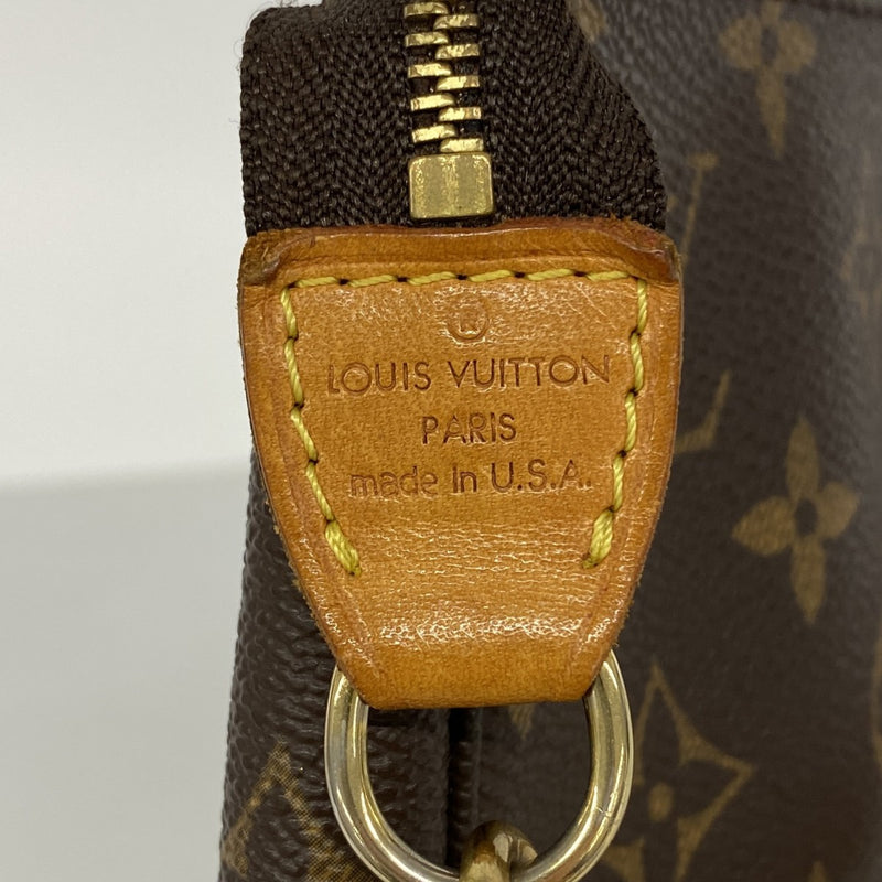 【6gc2726】ルイヴィトン ポーチ モノグラム ポシェットアクセソワール M51980 ブラウン【中古】レディース