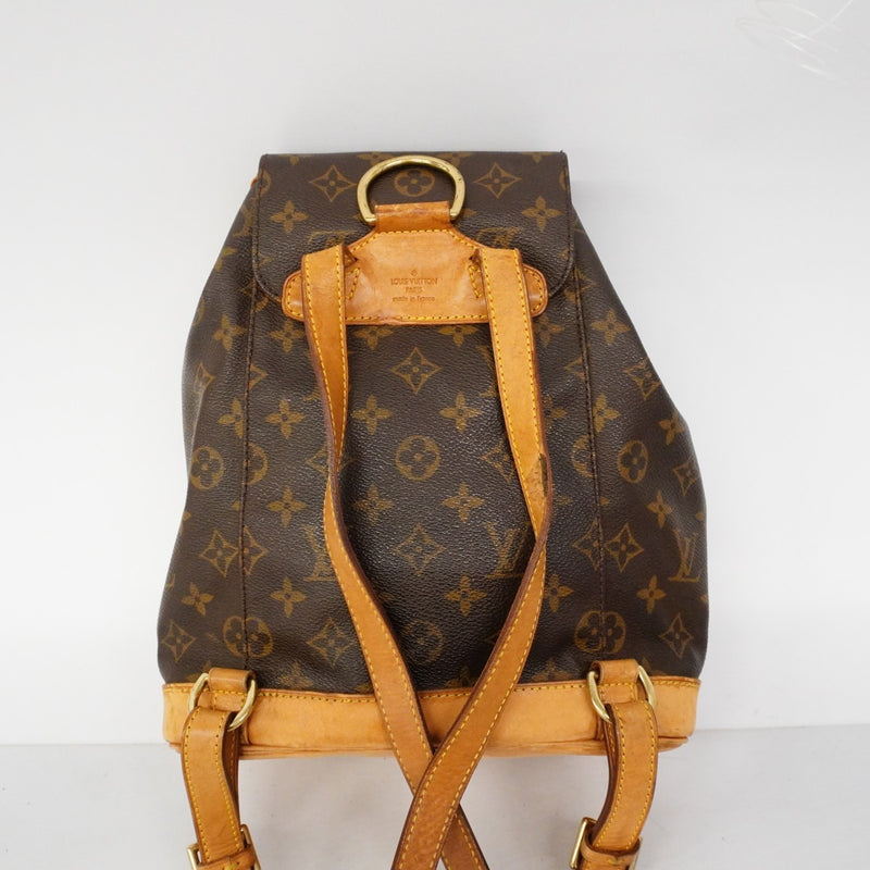 【6gc2737-h】ルイヴィトン リュック・デイパック モノグラム モンスリMM M51136 ブラウン【中古】レディース