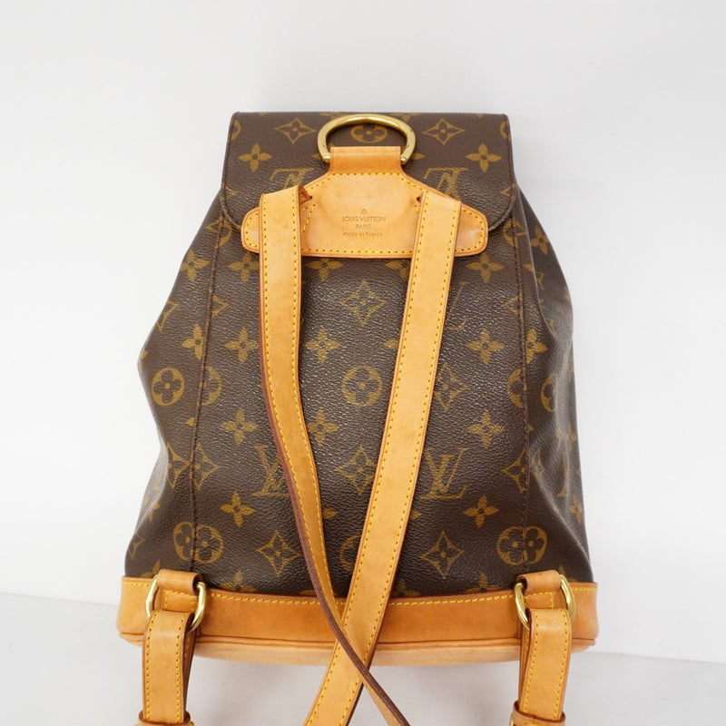 【6gc2738-h】ルイヴィトン リュック・デイパック モノグラム モンスリMM M51136 ブラウン【中古】レディース