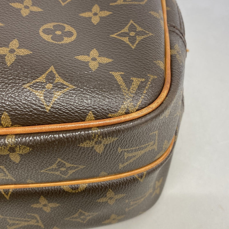 【6gc2746】ルイヴィトン ショルダーバッグ モノグラム リポーターPM M45254 ブラウン【中古】レディース