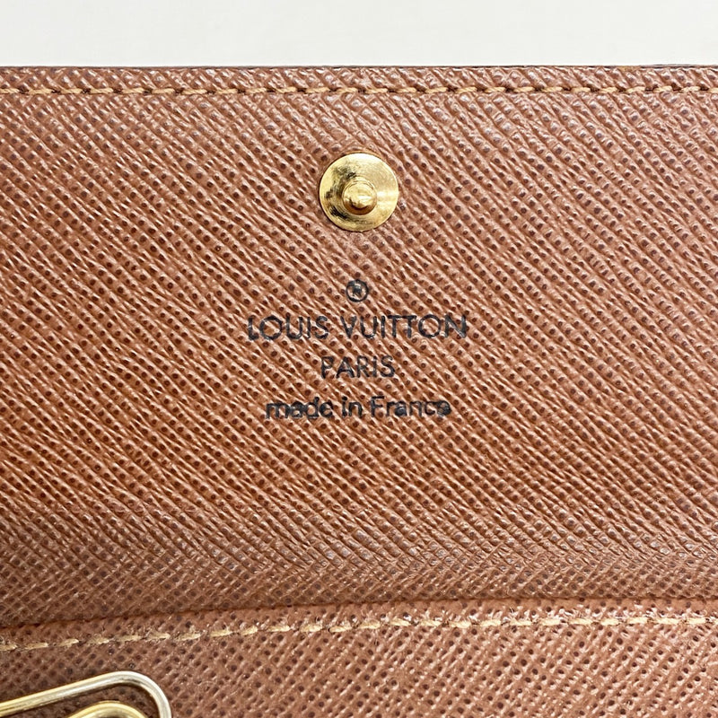 【6gc2750】ルイヴィトン キーケース モノグラム ミュルティクレ4 M69517 ブラウン【中古】メンズ レディース ユニセックス