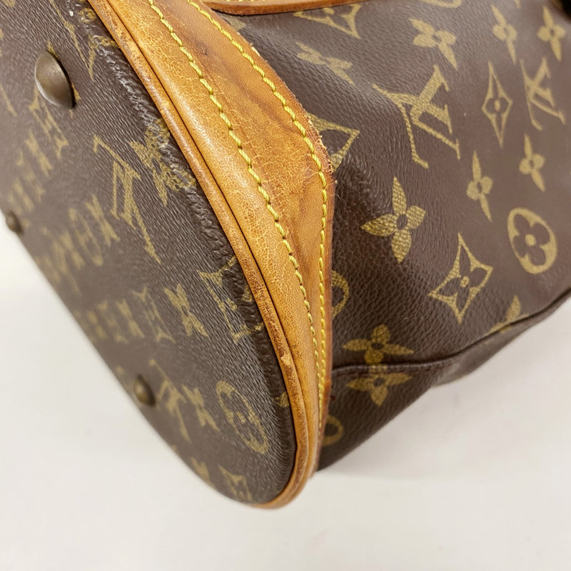 【6gc2754】ルイヴィトン トートバッグ モノグラム バケットGM M42236 ブラウン【中古】レディース