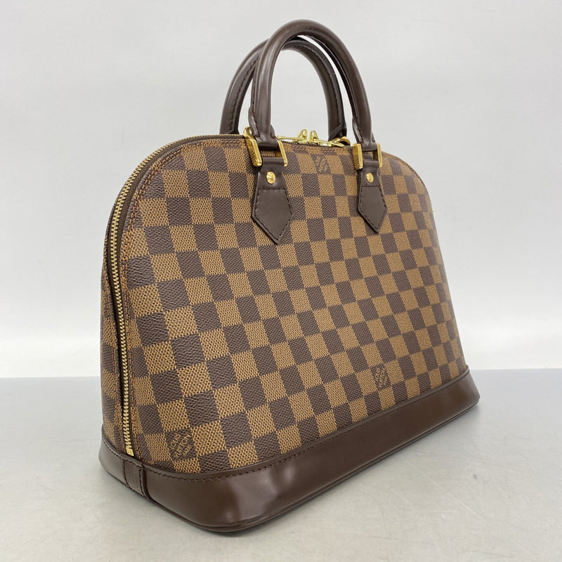 【6gc2757】ルイヴィトン ハンドバッグ ダミエ アルマ N51131 エベヌ【中古】レディース