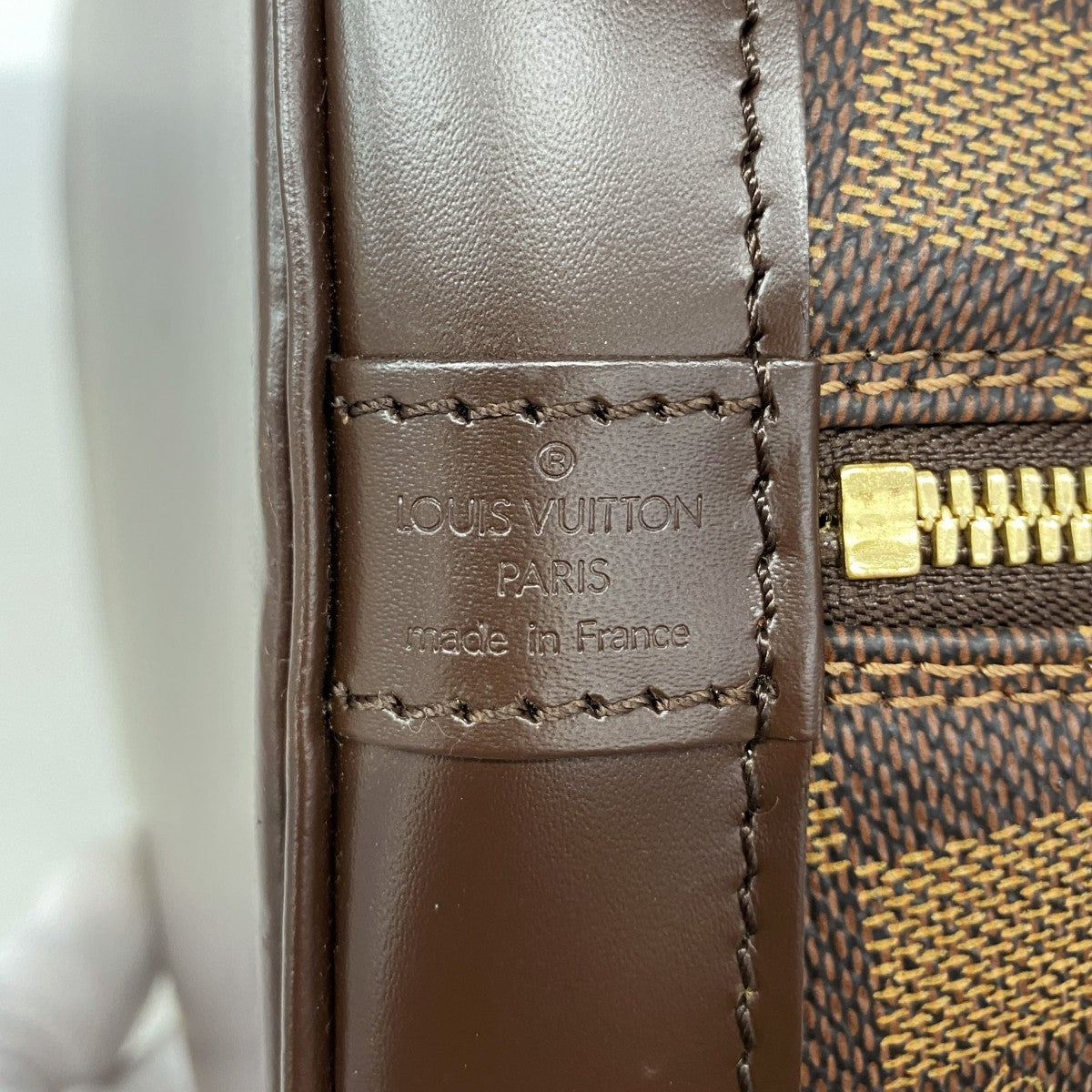【6gc2757】ルイヴィトン ハンドバッグ ダミエ アルマ N51131 エベヌ【中古】レディース