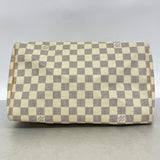【6gc2758】ルイヴィトン ハンドバッグ ダミエ・アズール スピーディ30 N41370 ホワイト【中古】レディース