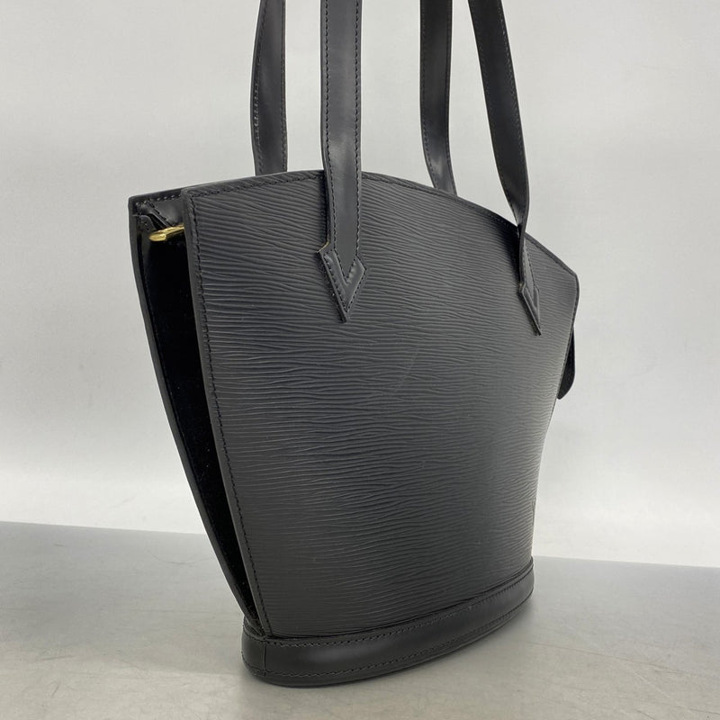 【6gc2759】ルイヴィトン ショルダーバッグ エピ サンジャックポワニエロング M52332 ノワール【中古】レディース