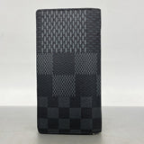 【6gc2760】ルイヴィトン 長財布 ダミエ・グラフィット 3D ポルトフォイユ ブラザNM N60436 ブラック【中古】メンズ