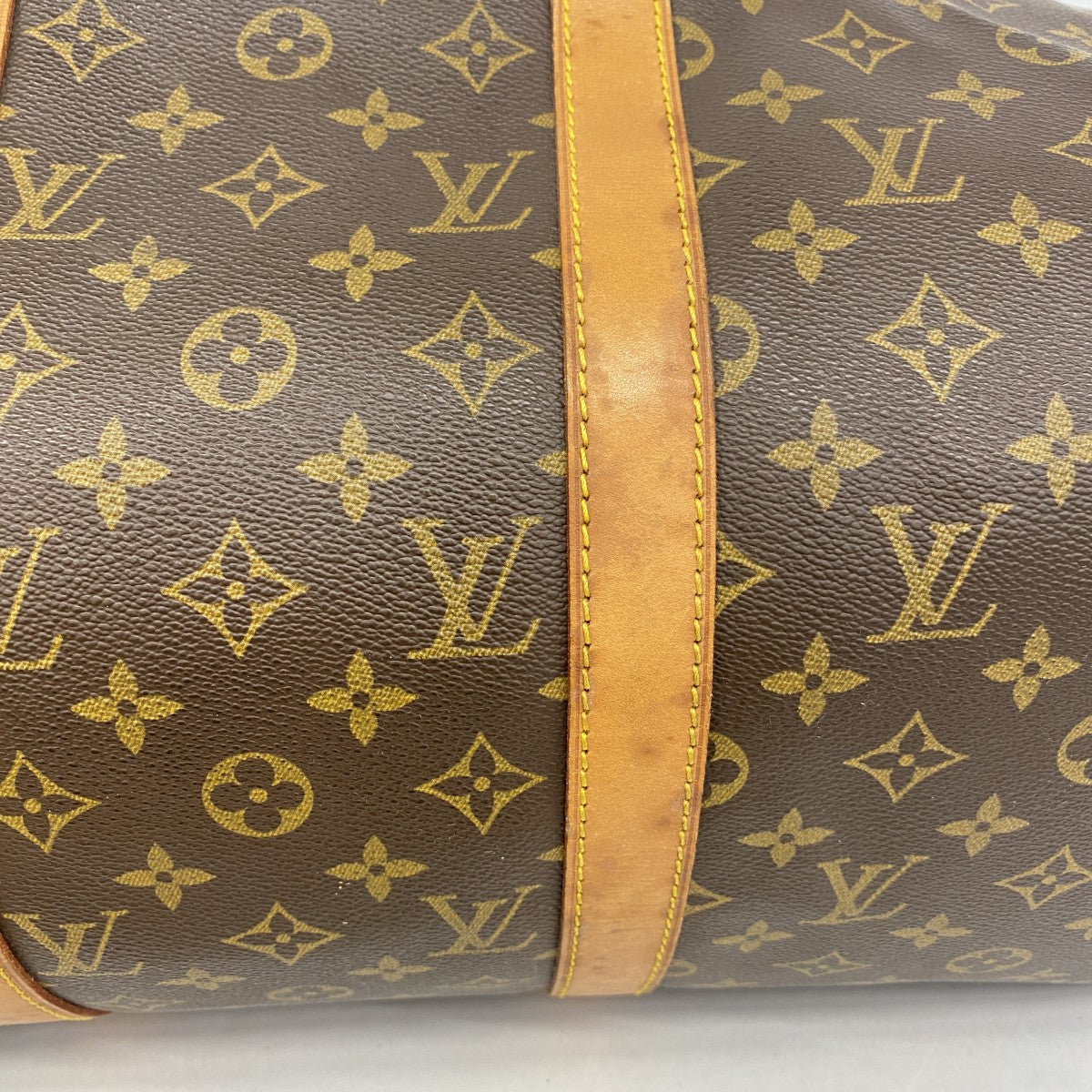 【6gc2768-h】ルイヴィトン ボストンバッグ モノグラム キーポル50 M41426 ブラウン【中古】メンズ レディース ユニセックス