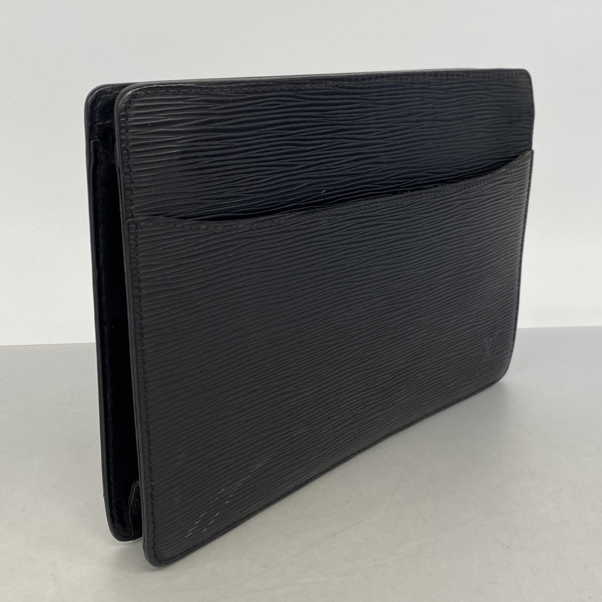 【6gc2776】ルイヴィトン クラッチバッグ エピ ポシェットオム M52522 ノワール【中古】メンズ