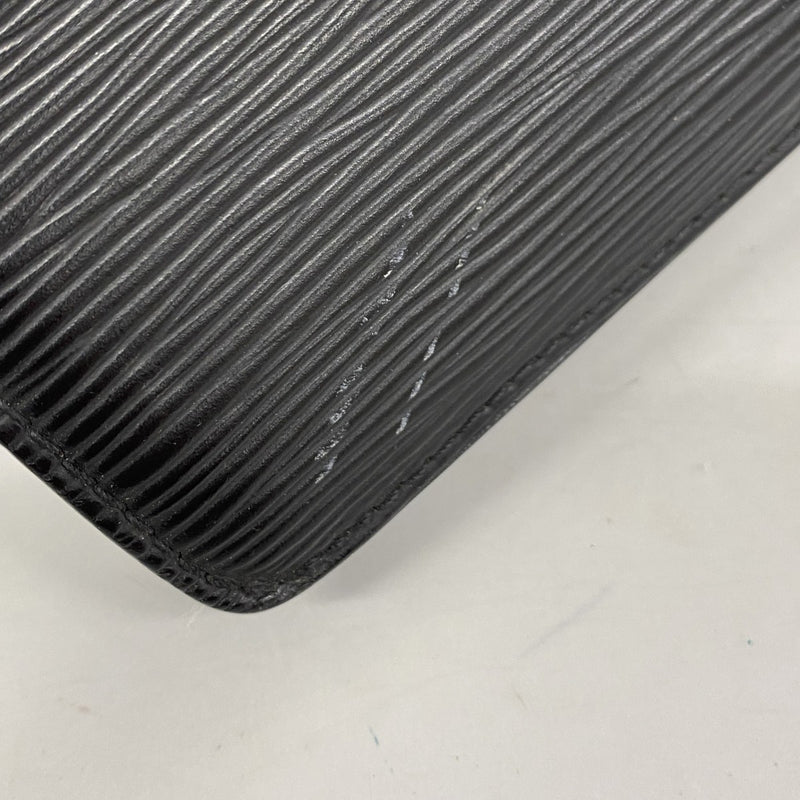 【6gc2776】ルイヴィトン クラッチバッグ エピ ポシェットオム M52522 ノワール【中古】メンズ