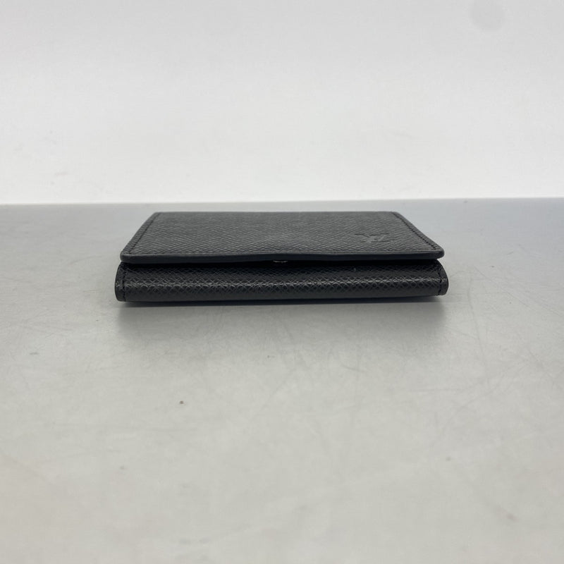 【6gc2782】ルイヴィトン カードケース タイガ アンヴェロップカルトドゥヴィジットNM M64595 ブラック【中古】メンズ