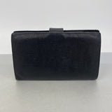 【6gc2784】シャネル 長財布 キャビアスキン ブラック ゴールド金具【中古】レディース
