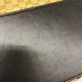 【6gc2786-k】グッチ トートバッグ GGキャンバス 002 1099 キャンバス ブラウン ゴールド金具【中古】レディース