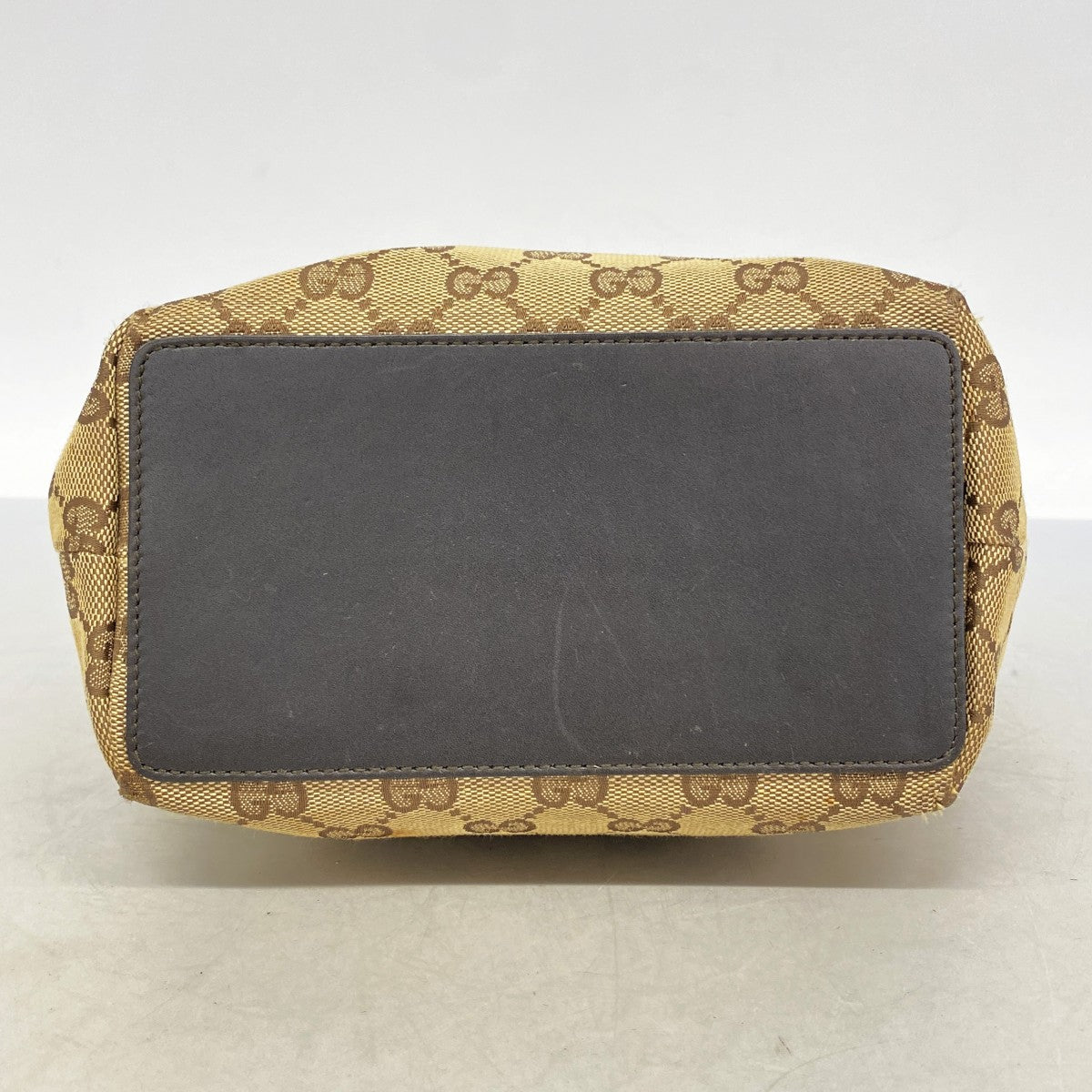 【6gc2786-k】グッチ トートバッグ GGキャンバス 002 1099 キャンバス ブラウン ゴールド金具【中古】レディース