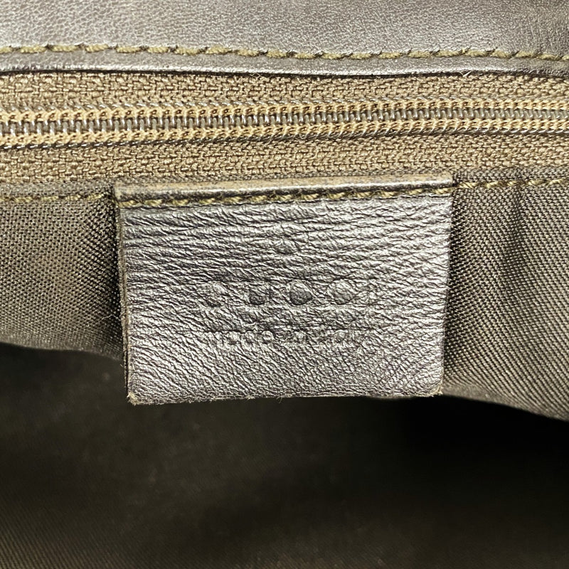 【6gc2786-k】グッチ トートバッグ GGキャンバス 002 1099 キャンバス ブラウン ゴールド金具【中古】レディース