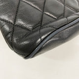【6gc2788-k】シャネル ショルダーバッグ マトラッセ チェーンショルダー ラムスキン ブラック ゴールド金具【中古】レディース