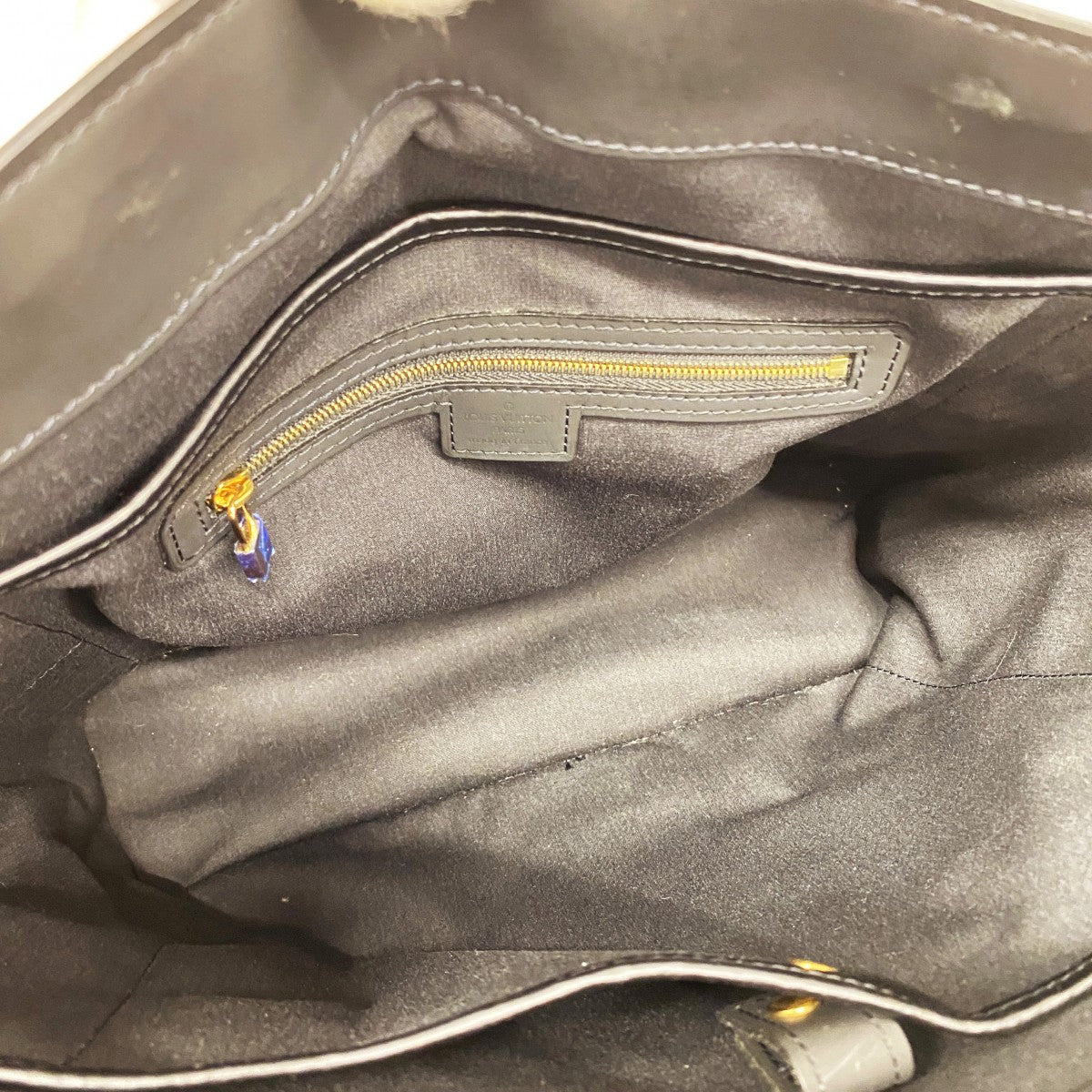 【6gc2794-k】ルイヴィトン トートバッグ モノグラム・ミニ ルシーユGM M92609 ノワール【中古】レディース