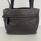 【6gc2809-k】シャネル トートバッグ ラムスキン ブラウン シルバー金具【中古】レディース