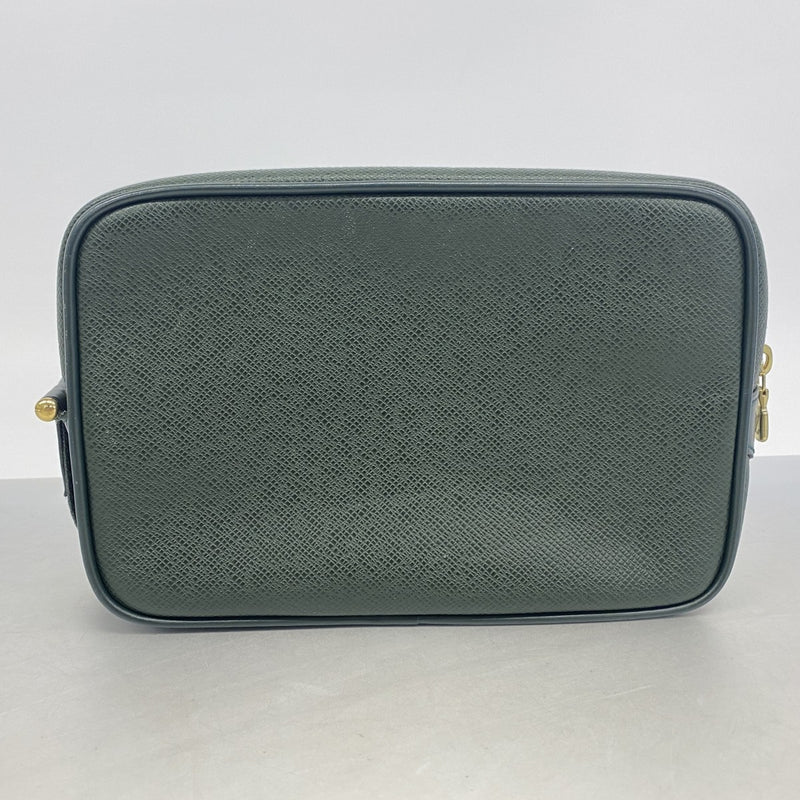 【6gc2813-k】ルイヴィトン クラッチバッグ タイガ カルガ M30814 エピセア【中古】メンズ