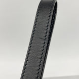 【6gc2827-k】グッチ クラッチバッグ グッチシマ 473881 レザー ブラック シルバー金具【中古】メンズ