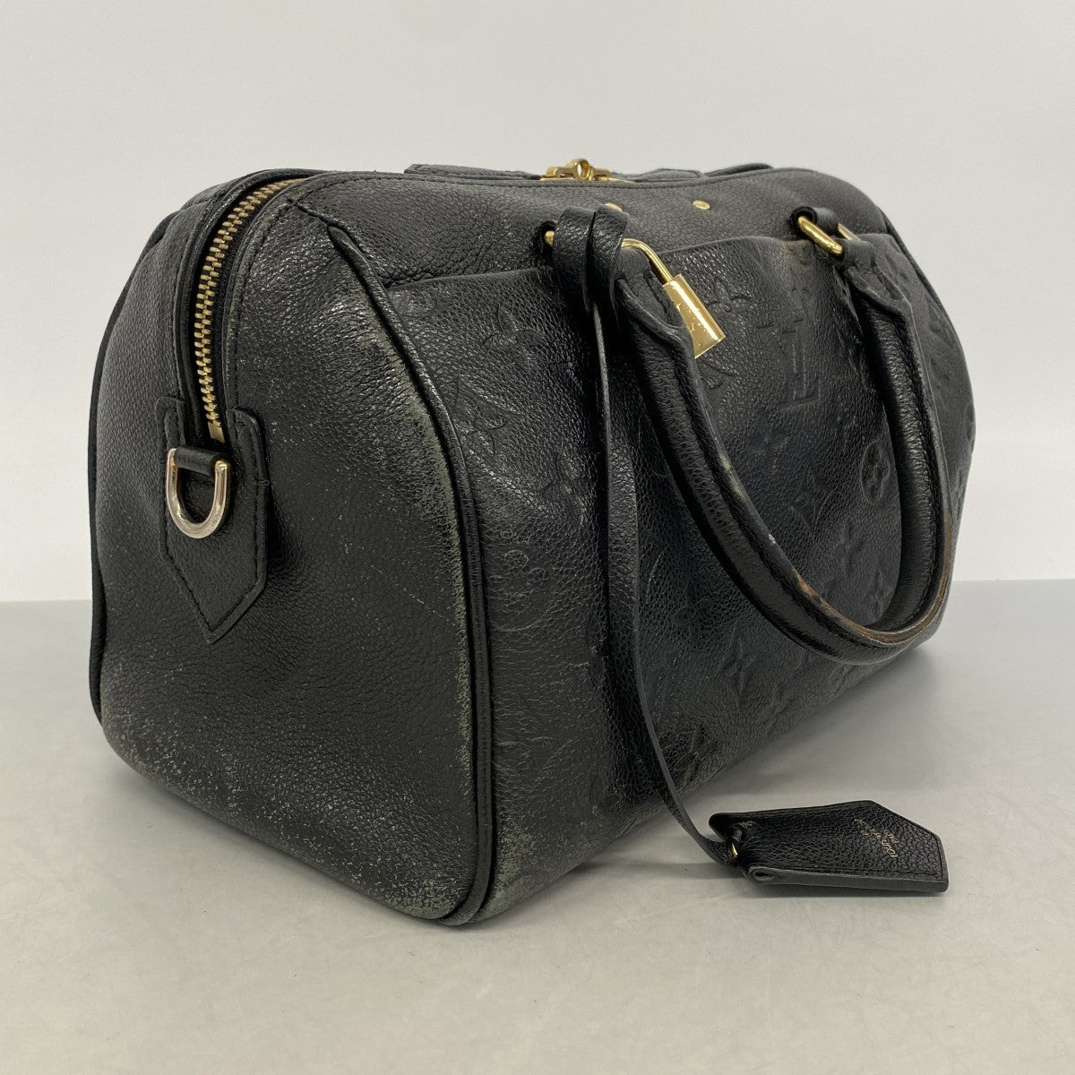 【6gc2830-k】ルイヴィトン ハンドバッグ モノグラム・アンプラント スピーディーバンドリエール25 M42401 ノワール【中古】レディース