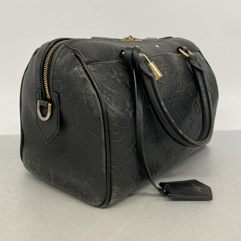 【6gc2830-k】ルイヴィトン ハンドバッグ モノグラム・アンプラント スピーディーバンドリエール25 M42401 ノワール【中古】レディース