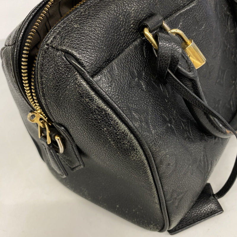 【6gc2830-k】ルイヴィトン ハンドバッグ モノグラム・アンプラント スピーディーバンドリエール25 M42401 ノワール【中古】レディース