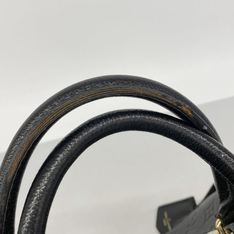 【6gc2830-k】ルイヴィトン ハンドバッグ モノグラム・アンプラント スピーディーバンドリエール25 M42401 ノワール【中古】レディース