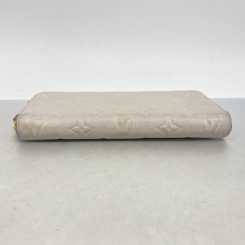 【6gc2831-k】ルイヴィトン 長財布 モノグラム・アンプラント ジッピーウォレット M69142 ブリューム【中古】レディース