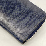 【6gc2843】ルイヴィトン 長財布 エピ ジッピーウォレットヴェルティカル M61828 ブルーマリーヌ【中古】メンズ
