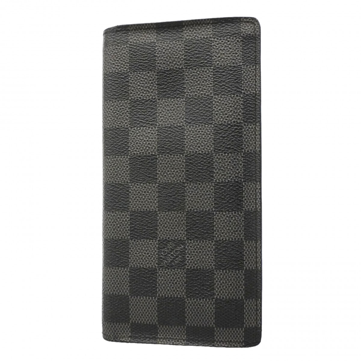 【6gc2855-k】ルイヴィトン 長財布 ダミエ・グラフィット ポルトフォイユブラザ N62665 ブラック【中古】メンズ