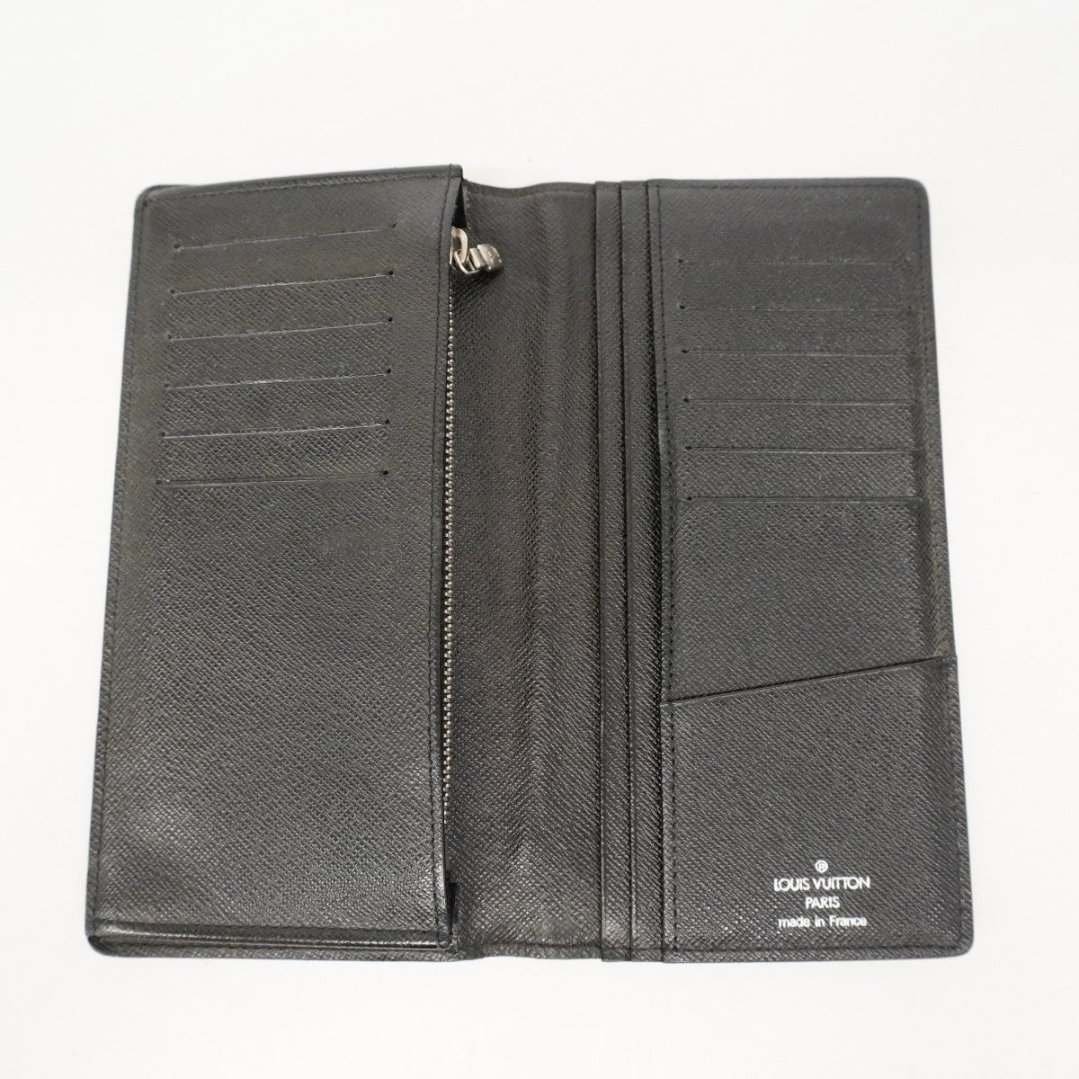 【6gc2855-k】ルイヴィトン 長財布 ダミエ・グラフィット ポルトフォイユブラザ N62665 ブラック【中古】メンズ