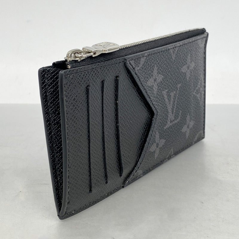 【6gc2863】ルイヴィトン コインケース タイガラマ コインカードホルダー M30271 ブラック【中古】メンズ