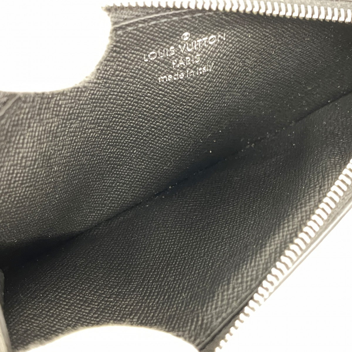 【6gc2863】ルイヴィトン コインケース タイガラマ コインカードホルダー M30271 ブラック【中古】メンズ