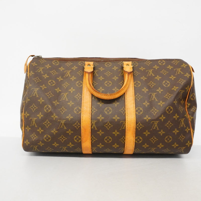 【6gc2866】ルイヴィトン ボストンバッグ モノグラム キーポル45 M41428 ブラウン【中古】メンズ レディース ユニセックス