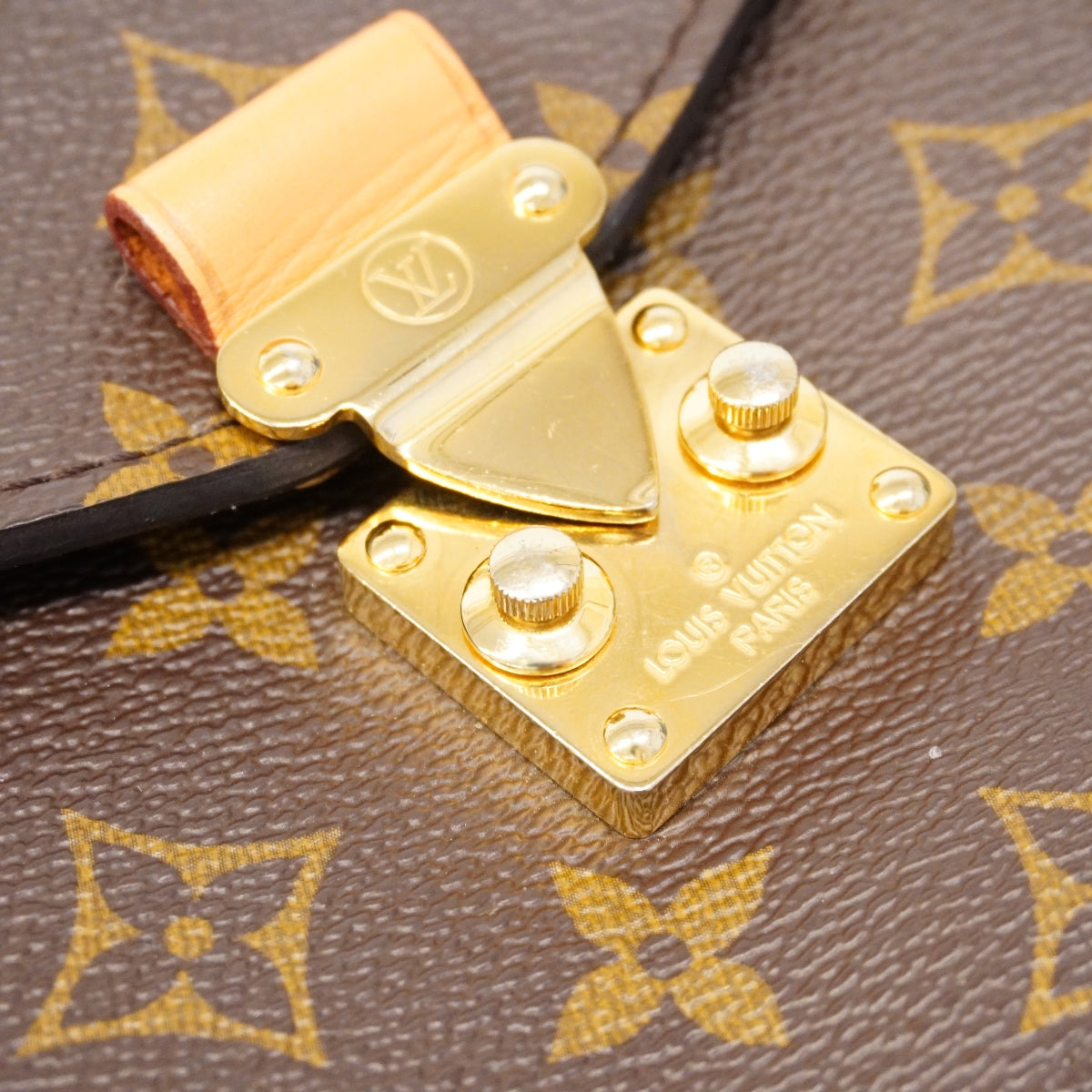 【6gc2869】ルイヴィトン ハンドバッグ モノグラム ポシェットメティスMM M44875 ブラウン 2wayバッグ【中古】レディース