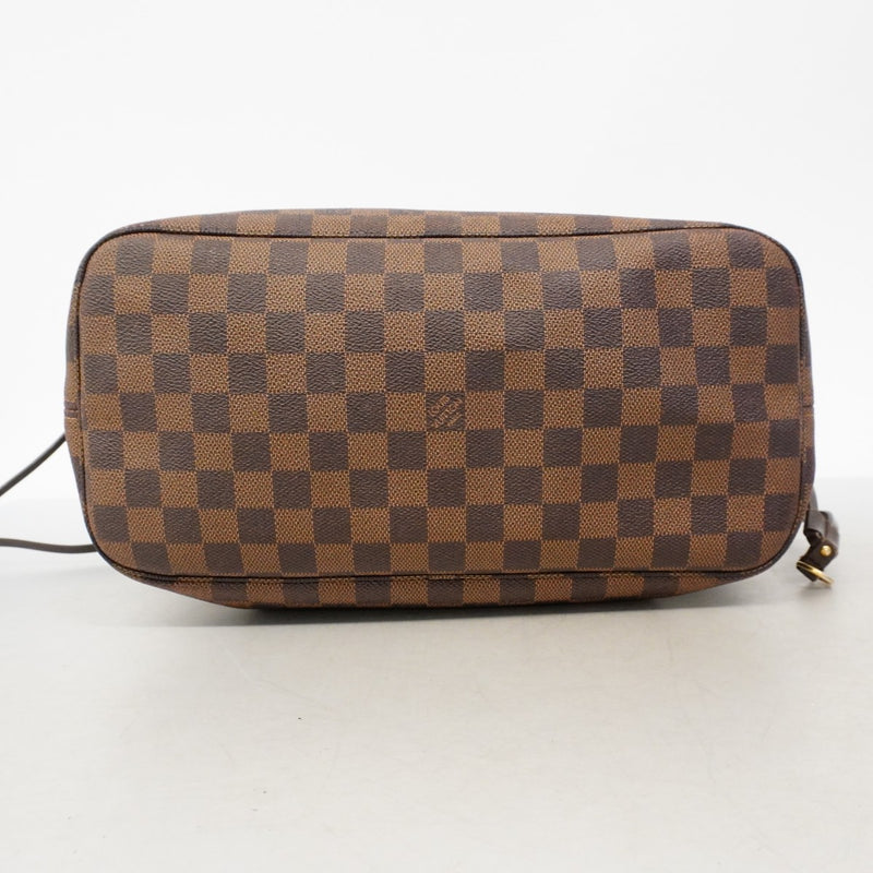 【6gc2878】ルイヴィトン トートバッグ ダミエ ネヴァーフルMM N51105 エベヌ【中古】レディース