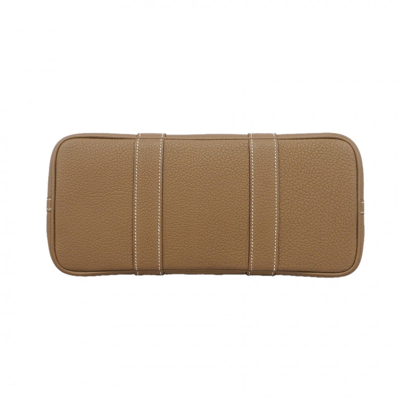 【6gc2888】エルメス トートバッグ ガーデンパーティTPM ネゴンダ エトゥープ シルバー金具 B刻印【中古】レディース