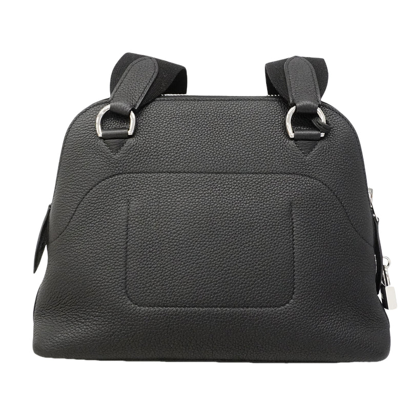【6gc2895】エルメス ショルダーバッグ ボリードメッセンジャー トゴ ブラック シルバー金具 K刻印【中古】レディース