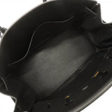 【6gc2914-g】エルメス ハンドバッグ バーキン35 トゴ ブラック ゴールド金具 K刻印【中古】レディース