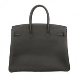 【6gc2914-g】エルメス ハンドバッグ バーキン35 トゴ ブラック ゴールド金具 K刻印【中古】レディース