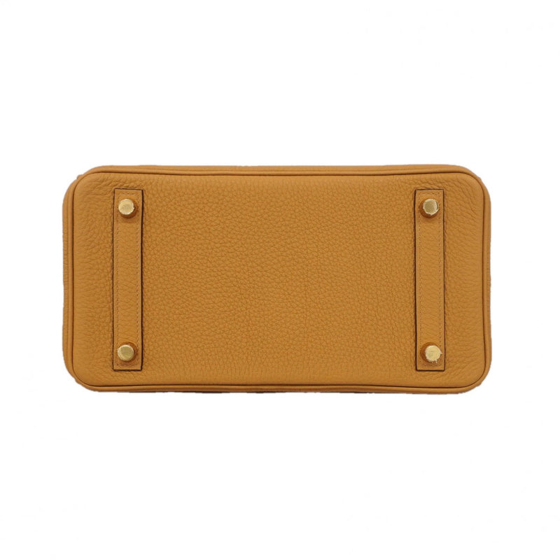 【6gc2915-g】エルメス ハンドバッグ バーキン25 トゴ ビスキュイ ゴールド金具 K刻印【中古】レディース