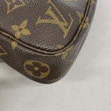 【6gc2917】ルイヴィトン ポーチ モノグラム ポシェットアクセソワール M51980 ブラウン【中古】レディース
