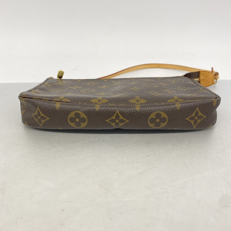 【6gc2917】ルイヴィトン ポーチ モノグラム ポシェットアクセソワール M51980 ブラウン【中古】レディース