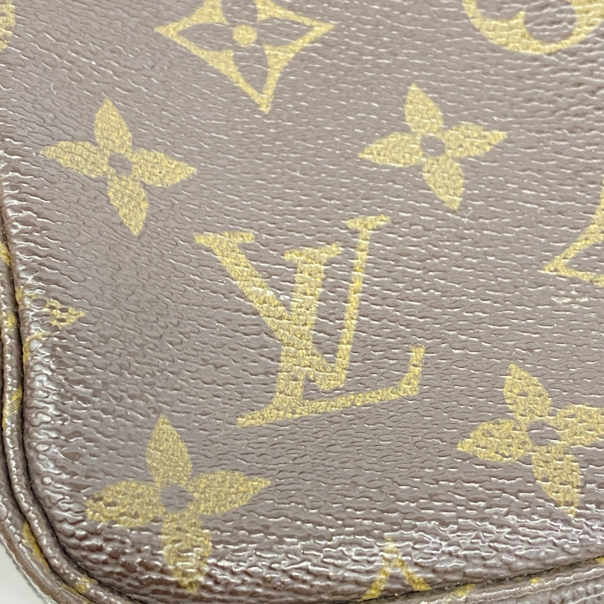 【6gc2918】ルイヴィトン ポーチ モノグラム トゥルーストワレット23 M47524 ブラウン【中古】レディース