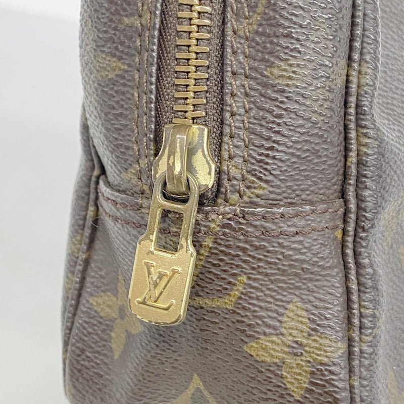 【6gc2918】ルイヴィトン ポーチ モノグラム トゥルーストワレット23 M47524 ブラウン【中古】レディース