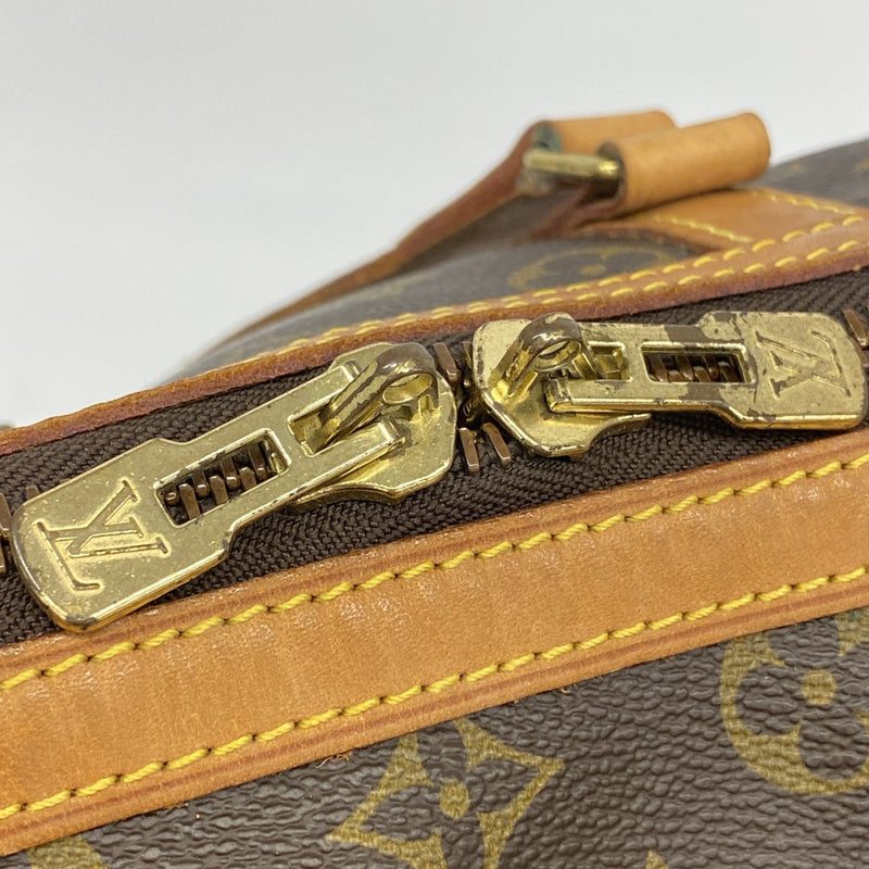 【6gc2923】ルイヴィトン ボストンバッグ モノグラム サックスプール35 M41626 ブラウン【中古】メンズ レディース ユニセックス