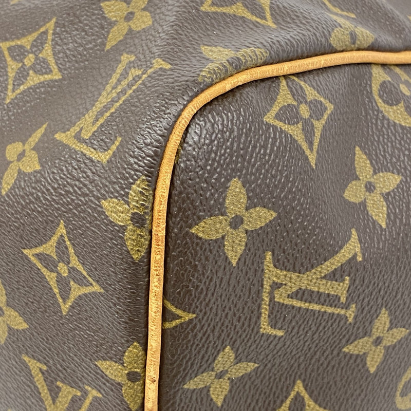 【6gc2923】ルイヴィトン ボストンバッグ モノグラム サックスプール35 M41626 ブラウン【中古】メンズ レディース ユニセックス