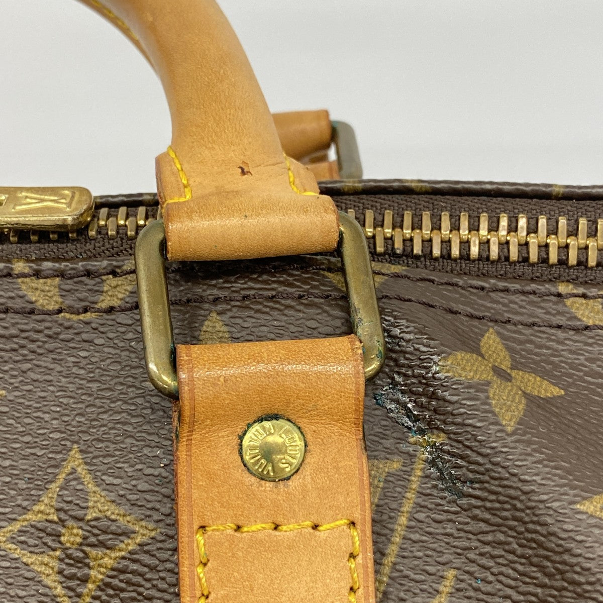 【6gc2924】ルイヴィトン ボストンバッグ モノグラム キーポルバンドリエール55 M41414 ブラウン【中古】メンズ レディース ユニセックス